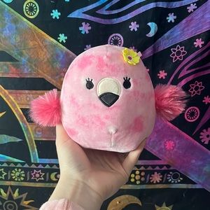 BNWT 5” tie dye bird Squishmallow